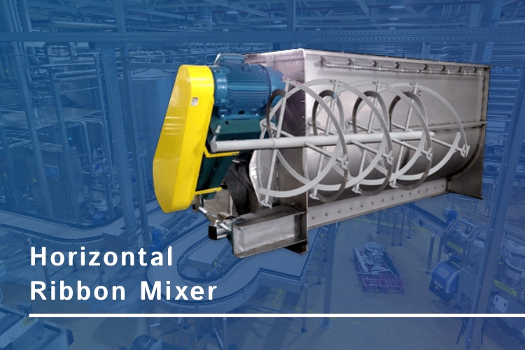 This Horizontal Ribbon Mixer and other industrial mixing equipment from APEC helps dry mix business scale their food processing operations.